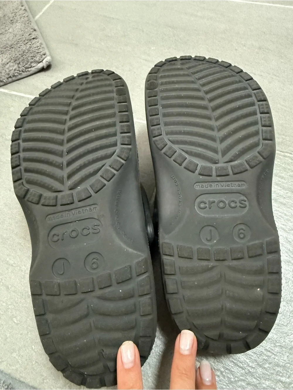 CROCS Kids Black Classic Clog